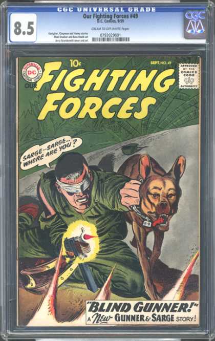 CGC Graded Comics - Our Fighting Forces #49 (CGC)