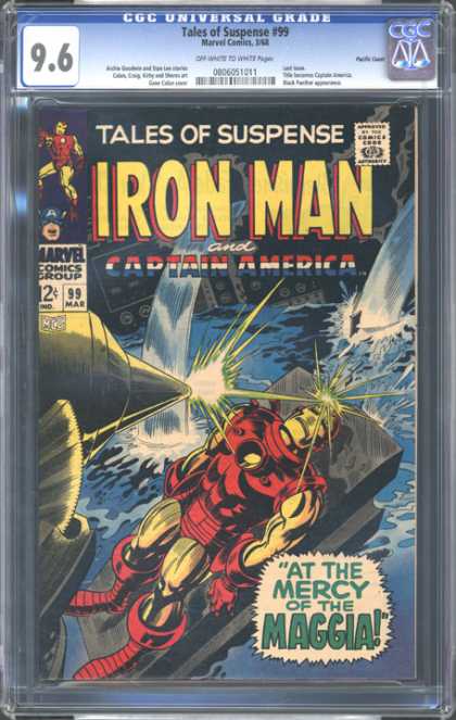 CGC Graded Comics - Tales of Suspense #99 (CGC)