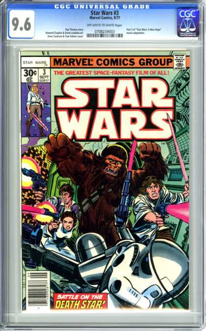 CGC Graded Comics - Star Wars #3 (CGC)