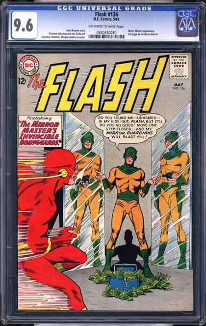 CGC Graded Comics - Flash #136 (CGC) - Cgc - Cgc Comics - Flash - Mirror Master - Money