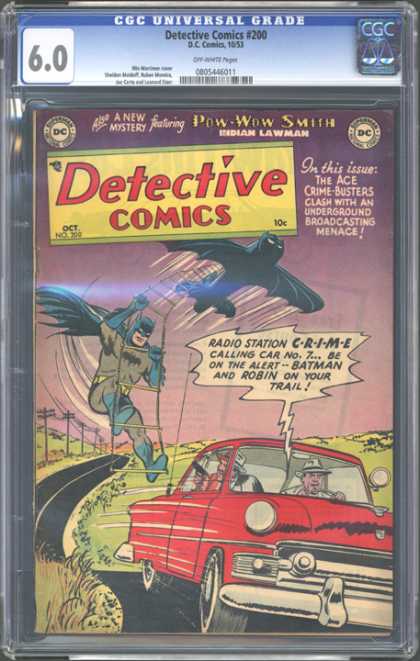 CGC Graded Comics - Detective Comics #200 (CGC)