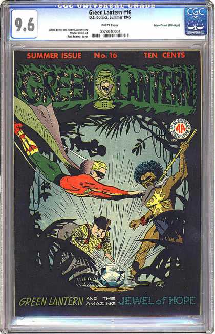 CGC Graded Comics - Green Lantern #16 (CGC)