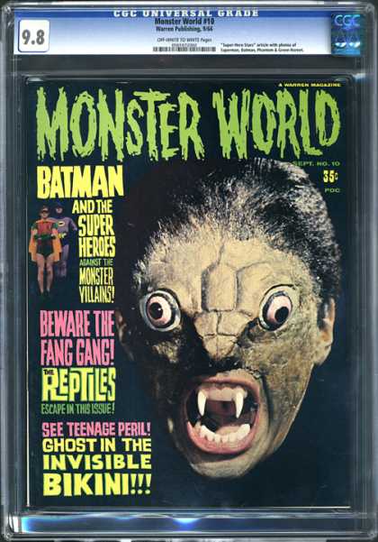 CGC Graded Comics - Monster World #10 (CGC)