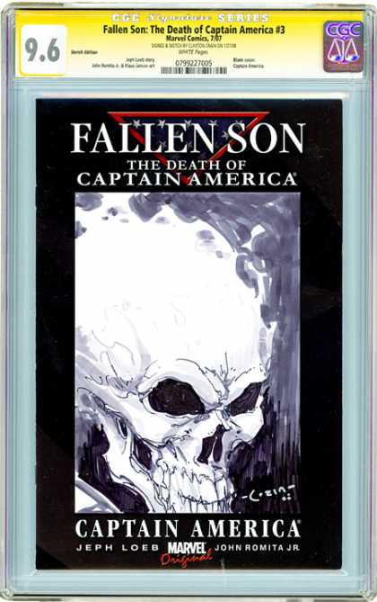 CGC Graded Comics - Fallen Son: The Death of Captain America #3 (CGC)