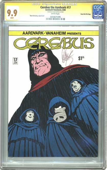 CGC Graded Comics - Cerebus the Aardvark #17 (CGC)