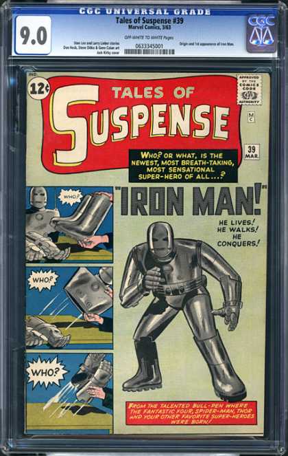 CGC Graded Comics - Tales of Suspense #39 (CGC)