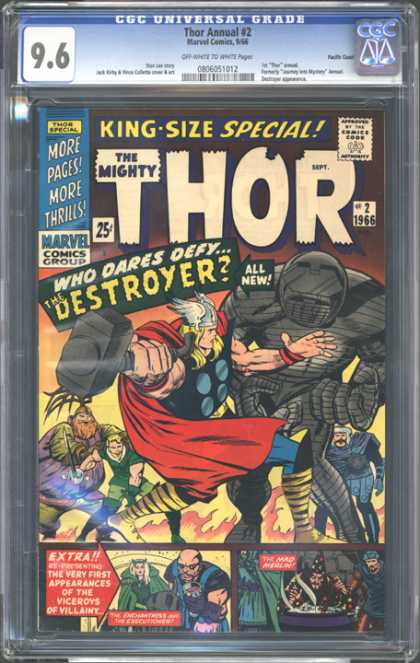 CGC Graded Comics - Thor Annual #2 (CGC)