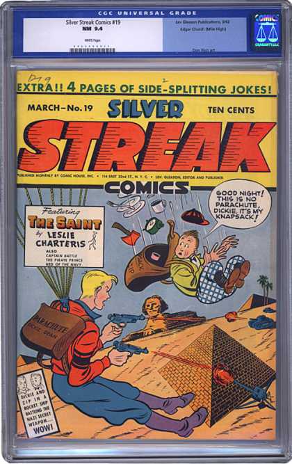 CGC Graded Comics - Silver Streak Comics #19 (CGC)