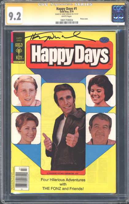 CGC Graded Comics - Happy Days #1 (CGC)