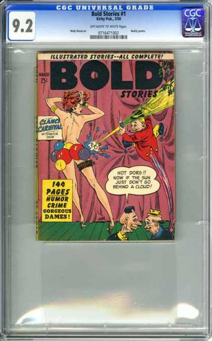 CGC Graded Comics - Bold Stories #1 (CGC)