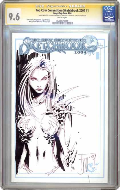 CGC Graded Comics - Top Cow Convention Sketchbook 2004 #1 (CGC)