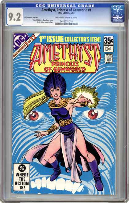CGC Graded Comics - Amethyst, Princess of Gemworld #1 (CGC)