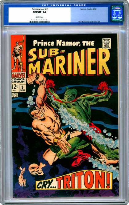 CGC Graded Comics - Sub-Mariner #2 (CGC)