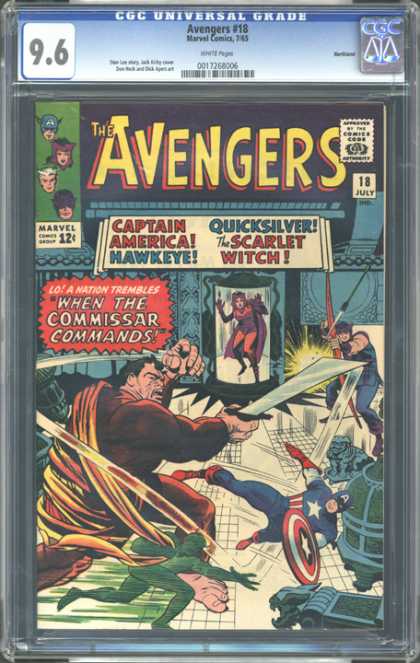 CGC Graded Comics - Avengers #18 (CGC)