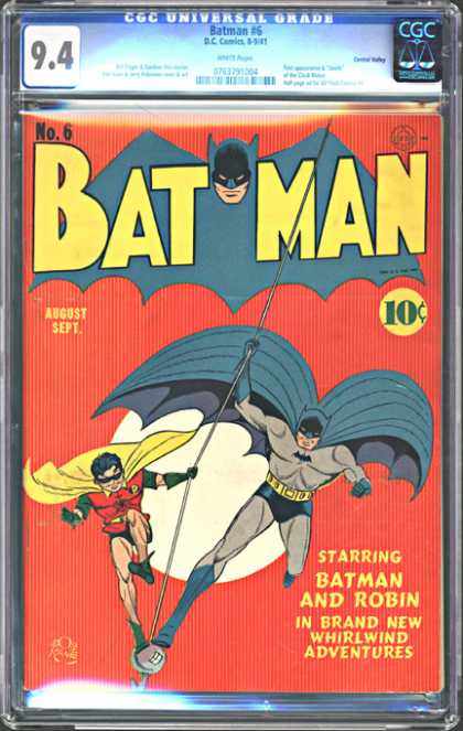 CGC Graded Comics - Batman #6 (CGC)