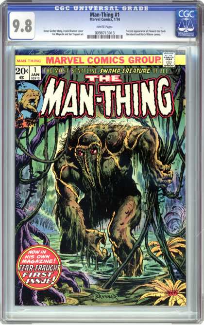 CGC Graded Comics - Man-Thing #1 (CGC)
