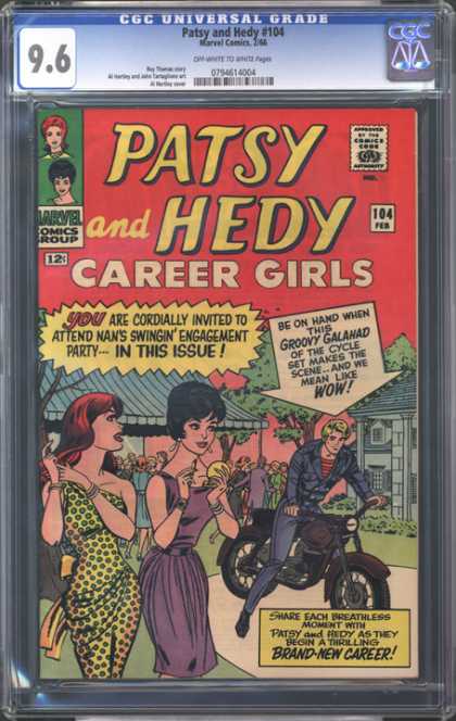 CGC Graded Comics - Patsy and Hedy #104 (CGC)