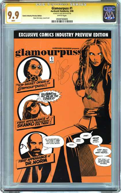 CGC Graded Comics - Glamourpuss #1 (CGC)