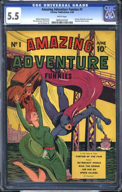 CGC Graded Comics - Amazing Adventure Funnies #1 (CGC)