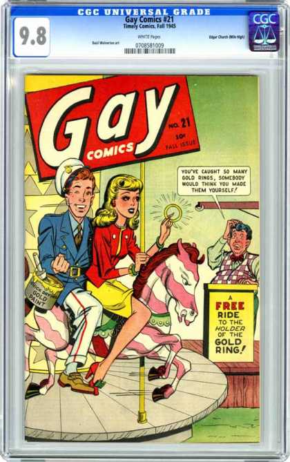 CGC Graded Comics - Gay Comics #21 (CGC)