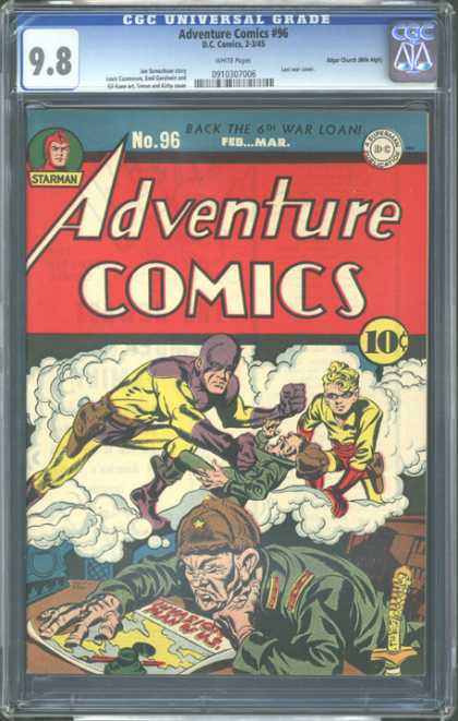 CGC Graded Comics - Adventure Comics #96 (CGC)