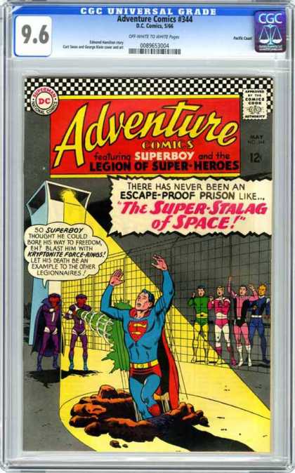 CGC Graded Comics - Adventure Comics #344 (CGC)