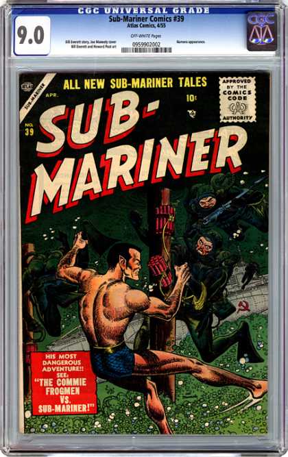 CGC Graded Comics - Sub-Mariner Comics #39 (CGC)