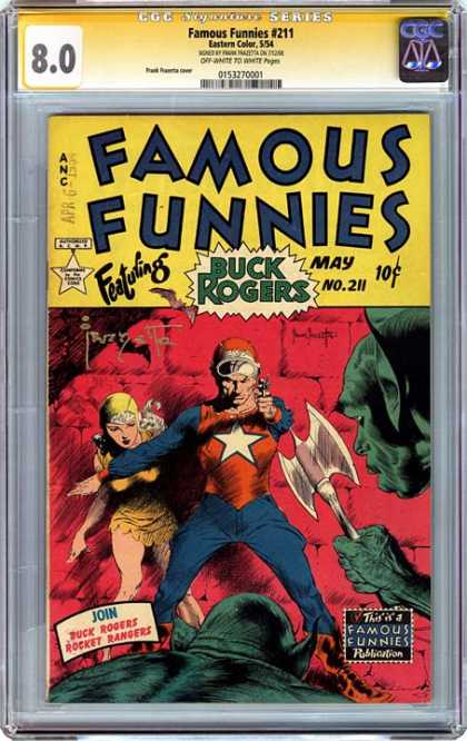 CGC Graded Comics - Famous Funnies #211 (CGC)