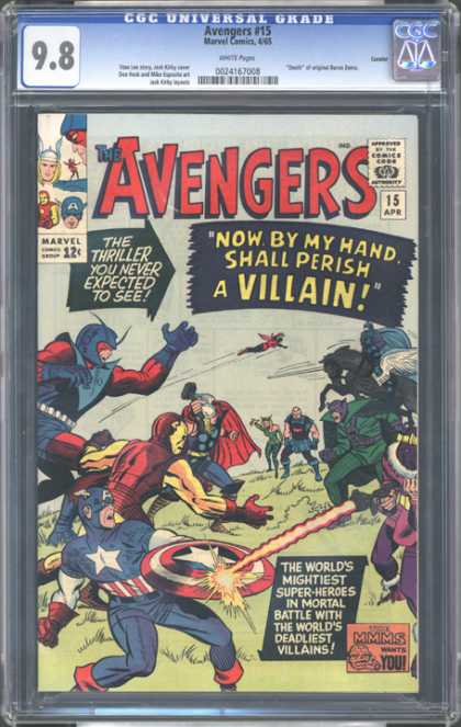 CGC Graded Comics - Avengers #15 (CGC)