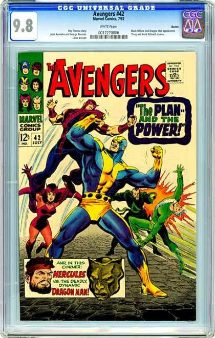 CGC Graded Comics - Avengers #42 (CGC)