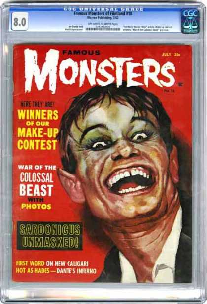 CGC Graded Comics - Famous Monsters of Filmland #15 (CGC)