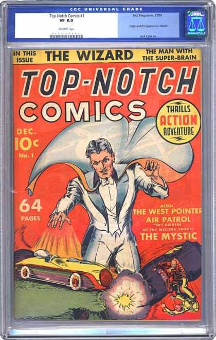 CGC Graded Comics - Top-Notch Comics #1 (CGC)