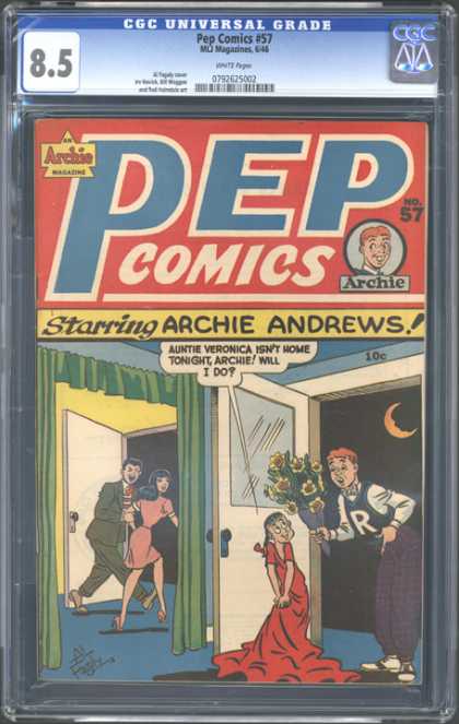 CGC Graded Comics - Pep Comics #57 (CGC)