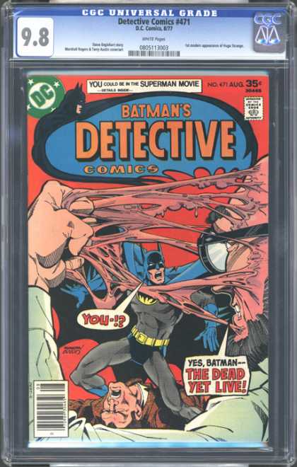 CGC Graded Comics - Detective Comics #471 (CGC)