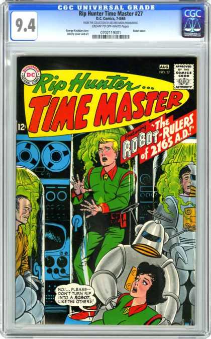 CGC Graded Comics - Rip Hunter Time Master #27 (CGC)