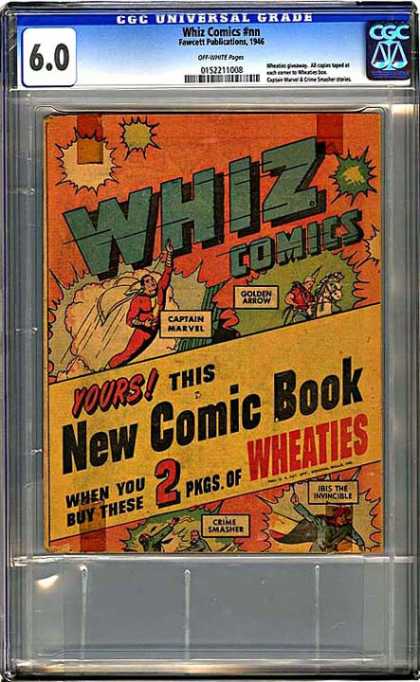 CGC Graded Comics - Whiz Comics #nn (CGC)