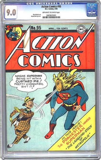 CGC Graded Comics - Action Comics #95 (CGC)