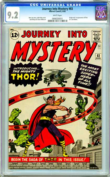 CGC Graded Comics - Journey into Mystery #83 (CGC)