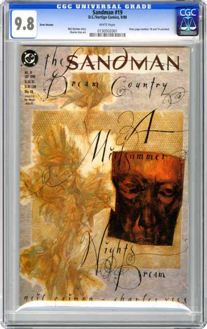 CGC Graded Comics - Sandman #19 (CGC) - Night - Dream - Sleep - Sand - Man