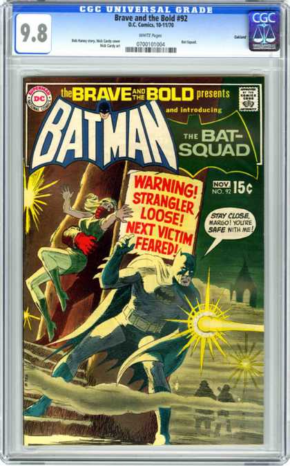 CGC Graded Comics - Brave and the Bold #92 (CGC)