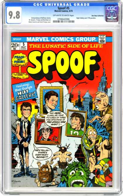 CGC Graded Comics - Spoof #5 (CGC)
