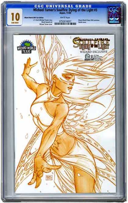 CGC Graded Comics - Michael Turner's Soulfire: Dying of the Light #3 (CGC)