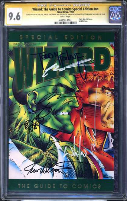 CGC Graded Comics - Wizard: The Guide to Comics Special Edition #nn (CGC) - The Guide To Comics Special Edition - Wizard - 96 - Special Edition - Cgc Series