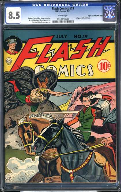 CGC Graded Comics - Flash Comics #19 (CGC)