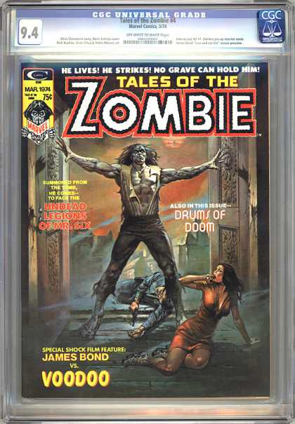 CGC Graded Comics - Tales of the Zombie #4 (CGC)