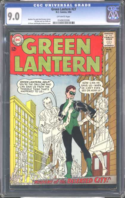 CGC Graded Comics - Green Lantern #27 (CGC)