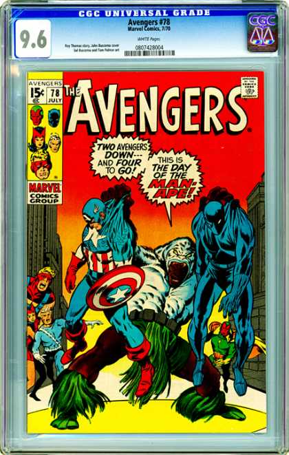 CGC Graded Comics - Avengers #78 (CGC)