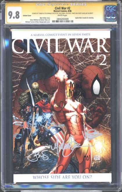 CGC Graded Comics - Civil War #2 (CGC)