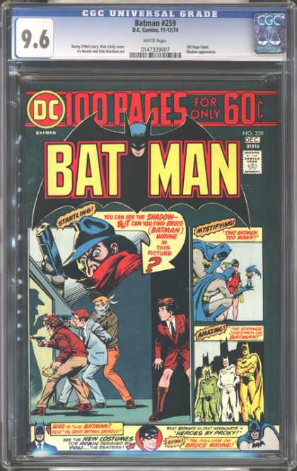 CGC Graded Comics - Batman #259 (CGC)