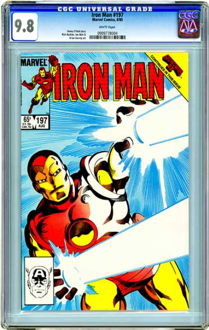 CGC Graded Comics - Iron man #197 (CGC)